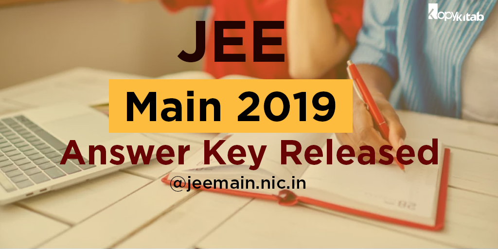 JEE Main 2019 Answer Key