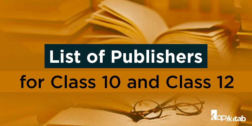 List of best publishers for Class 10 and 12