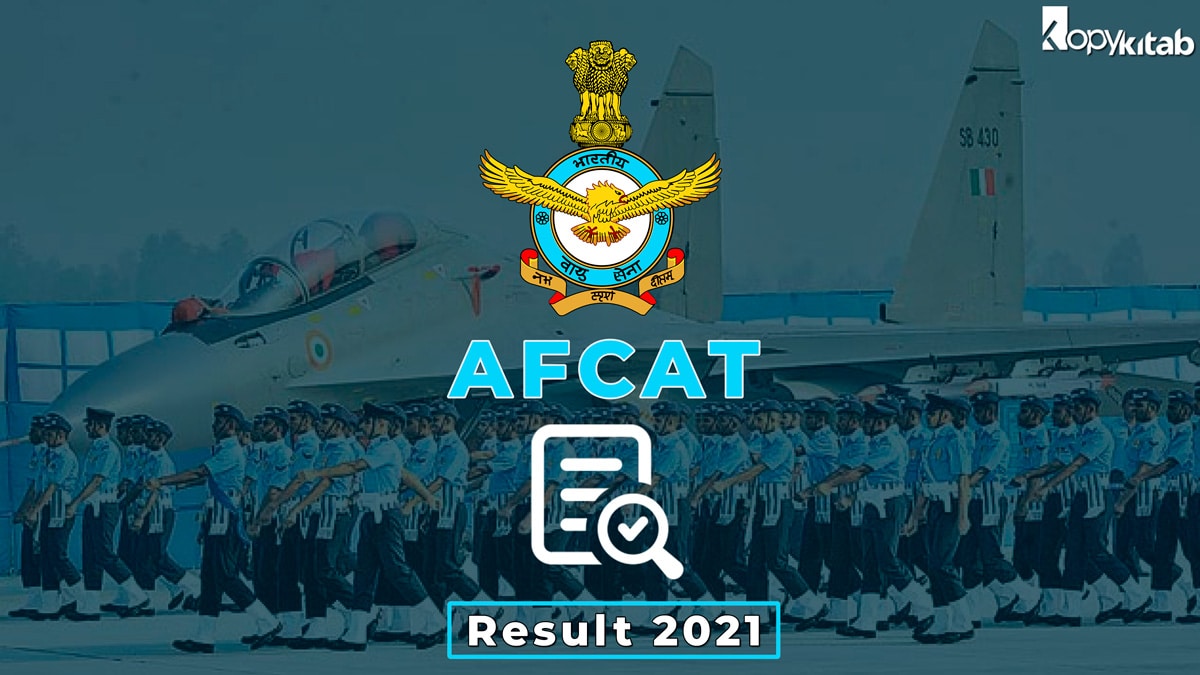 AFCAT Results 2021