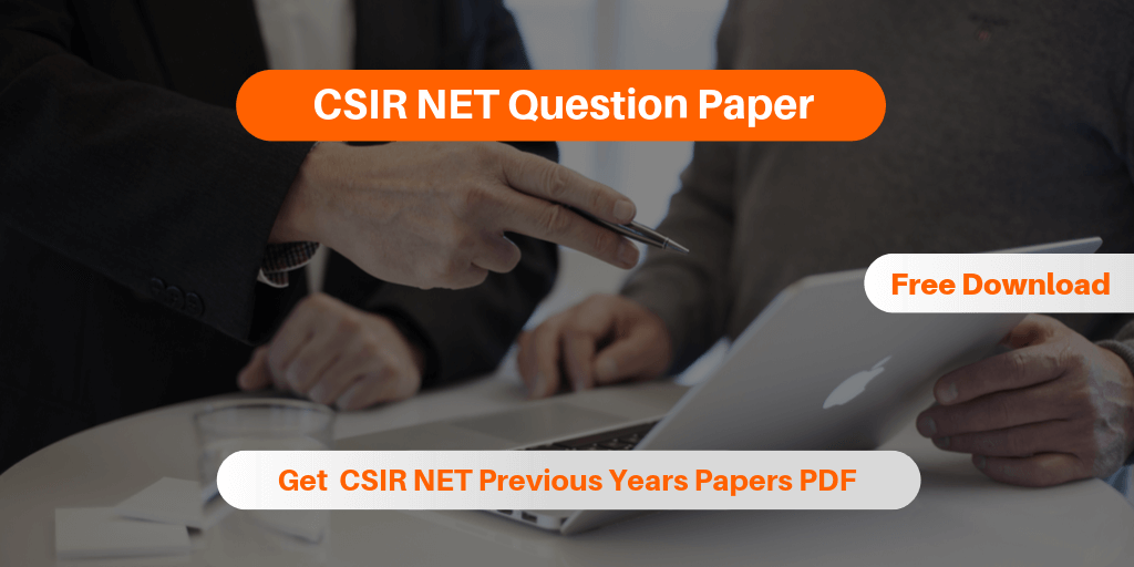 CSIR NET Question Paper 2019 | Download Previous Years ...
