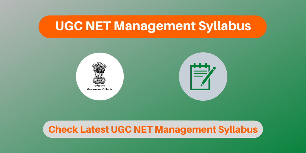 UGC NET Management Syllabus