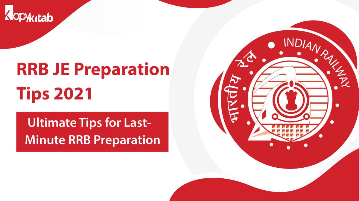 RRB JE Preparation Tips