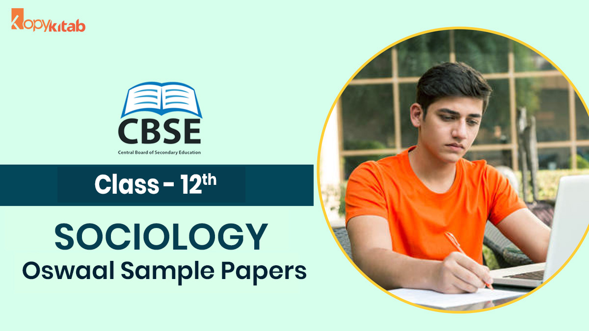 CBSE Class 12 Sociology Oswaal Sample Papers