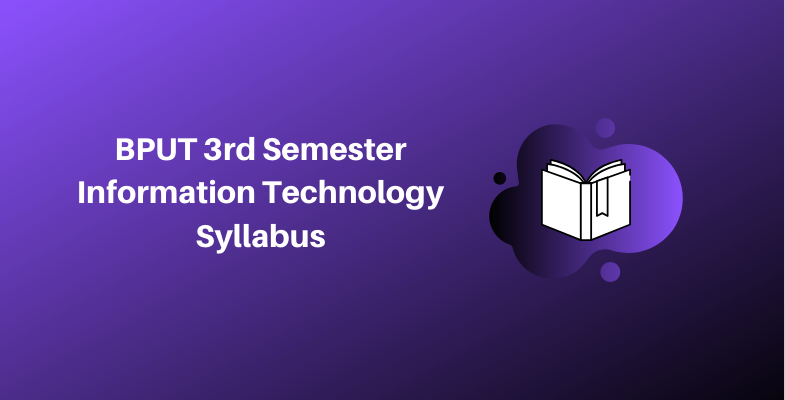 BPUT 3rd Semester Information Technology Syllabus