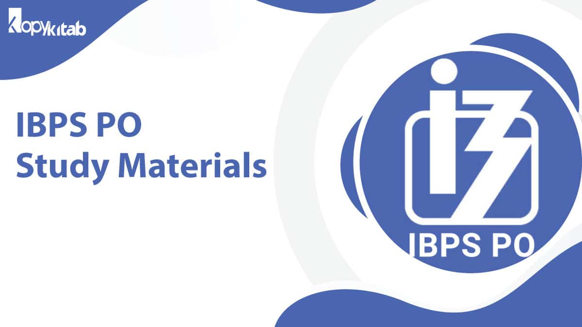 IBPS PO Study Materials