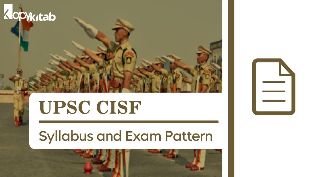 UPSC CISF Syllabus