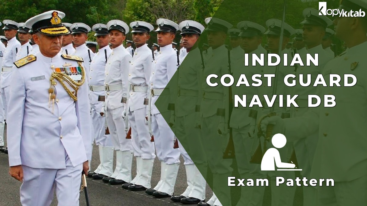 Indian Coast Guard Navik DB Exam Pattern