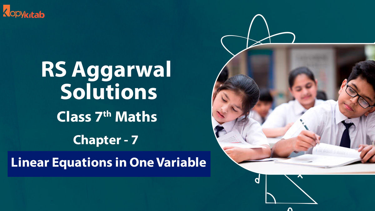 RS Aggarwal Solutions Class 7 Maths Chapter 7