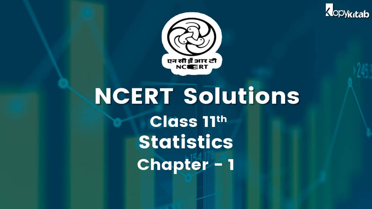 NCERT Solutions for Class 11 Statistics Chapter 1