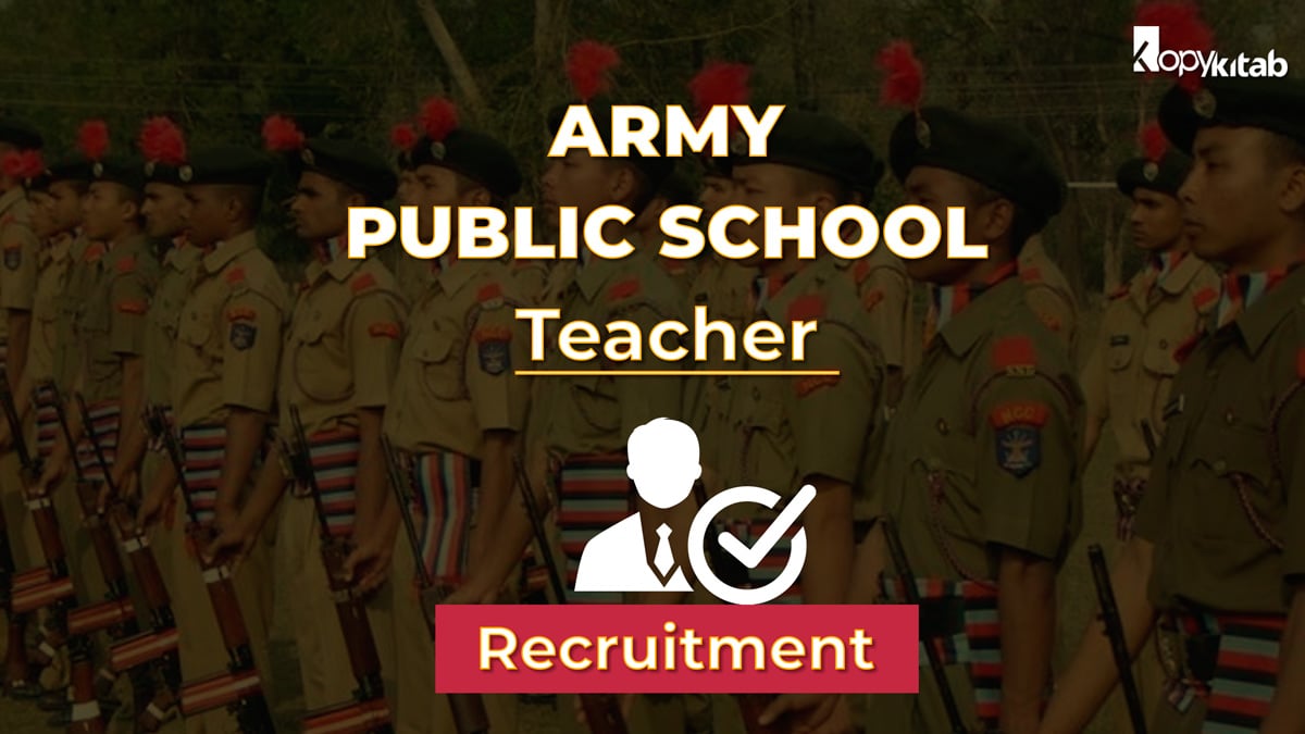 Army Public School Teacher Recruitment