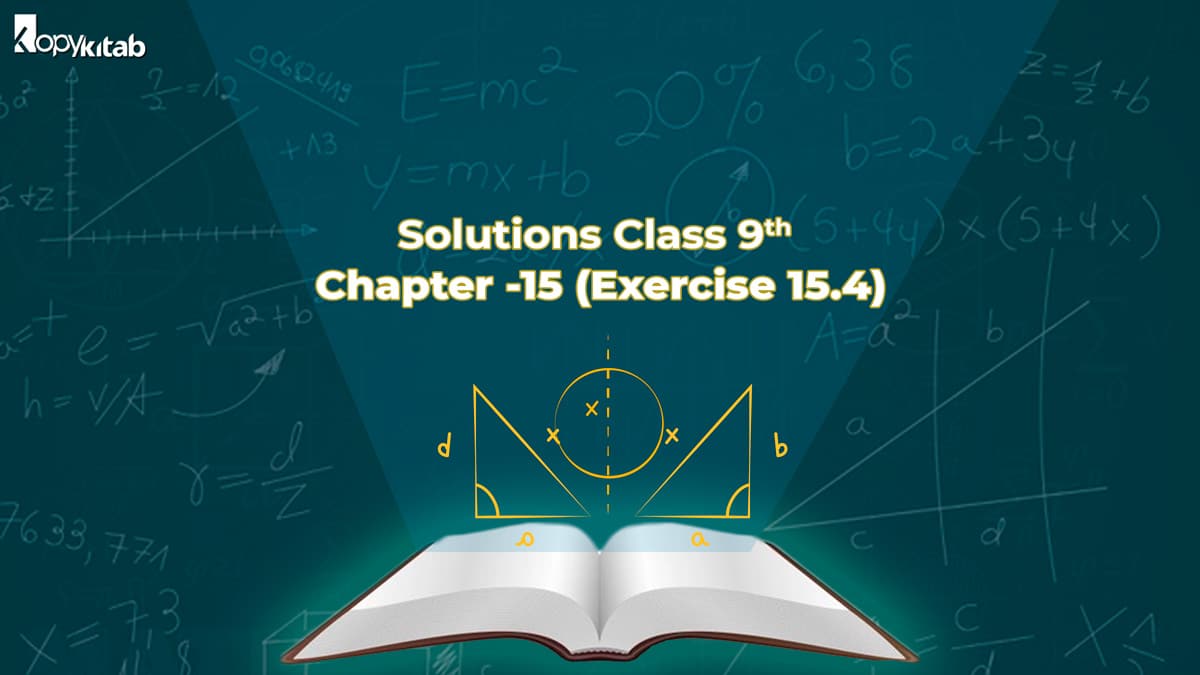 RD Sharma Class 9 Solutions Chapter 15 Exercise 15.4