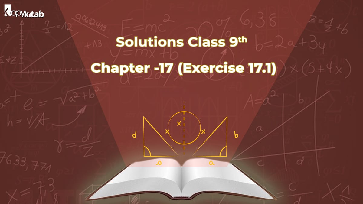 RD Sharma Class 9 Solutions Chapter 17 Exercise 17.1