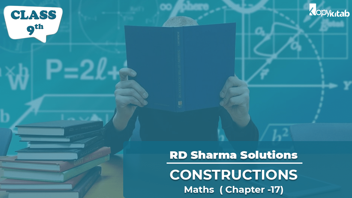 RD Sharma Solutions Class 9 Maths Chapter 17