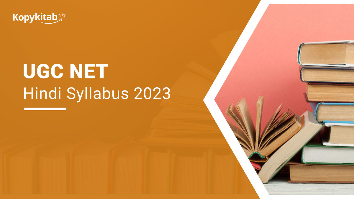 ugc net hindi syllabus 2023